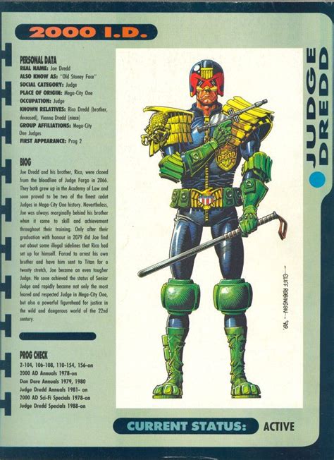 Everything You Need To Know About Judge Dredd | Judge dredd, Judge ...