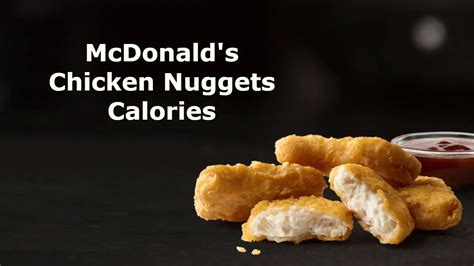 McDonald's Chicken Nuggets Calories, Ingredients, Nutrition Facts