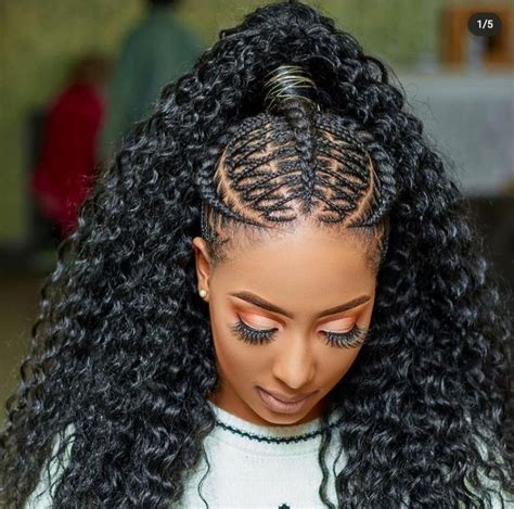 19 Gorgeous Ghana Braids Styles For 2022 - The Glossychic | Hair styles ...