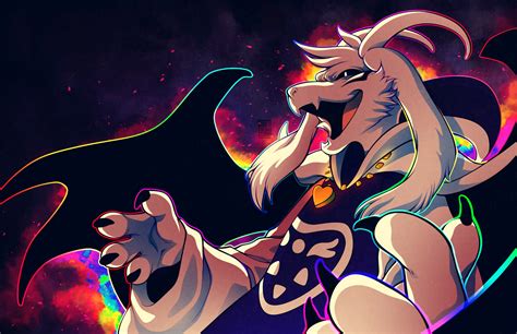 11x17 Inch Holo Print God of Hyper Death Asriel Dreemurr - Etsy