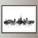 norwich city skyline print by artpause | notonthehighstreet.com