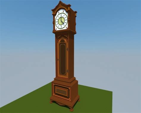 Grandfather Clock Minecraft Project