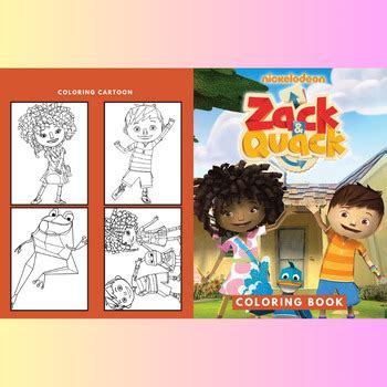 Zack and Quack Coloring Pages for Students Preschool Pre-K Kinder 1st ...