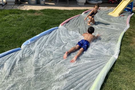 Make a 50-Foot DIY Slip and Slide, It's Giant & Fun for Adults, Too!