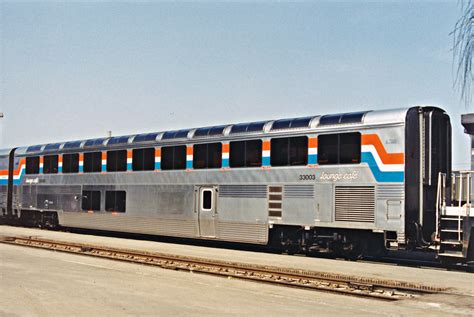 Amtrak Lounge Cafe Car No. 33003 On The Desert Wind At San… | Flickr