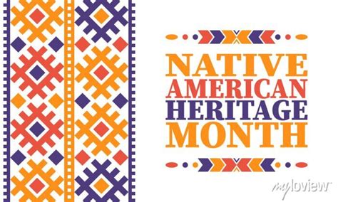 Native american heritage month. american indian culture. celebrate posters for the wall ...