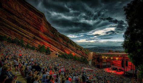 Sunset Concert At Red Rocks Amphitheatre #1 Photograph by Mountain ...