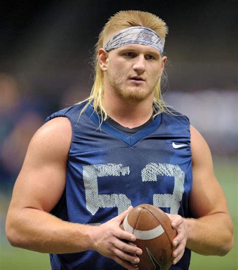 Nevada defensive end Brock Hekking loves Brian Bosworth haircut, playing style | UL Ragin ...