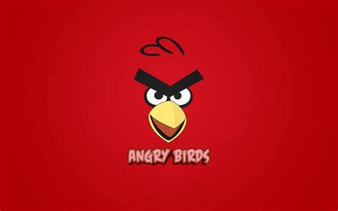 red Background, Angry Birds