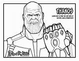 Infinity Gauntlet Coloring Page Luxury Thanos Pages  sketch template