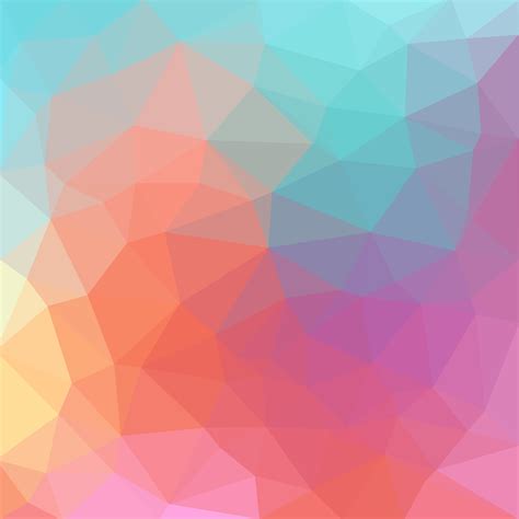 Light pastel color vector Low poly crystal background. Polygon design pattern. Low poly ...