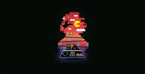 Retro Video Game Art Wallpaper