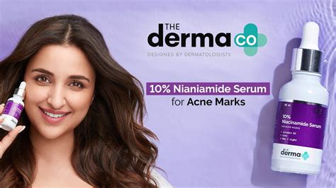 The Derma Co 10 % Niacinamide Serum | Science based solution for acne marks - YouTube