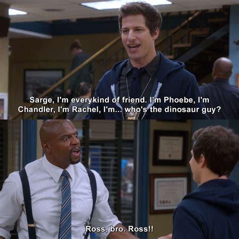 I'm everykind of friend. #BrooklynNineNine I love this part so much | Brooklyn nine nine funny ...