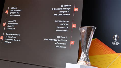 Europa League group stage draw made | UEFA Europa League | UEFA.com