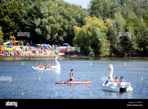 The Cotswold Water Park near Cirencester, Gloucestershire Stock Photo ...