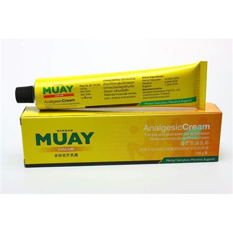 Namman Muay Thai Oil/Liniment, Spray, Cream for Muay Thai, MMA ...