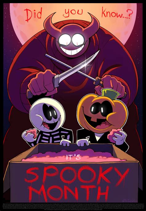 DID YOU KNOW...? (Spooky Month Fan Art) by TheInkyWay on Newgrounds