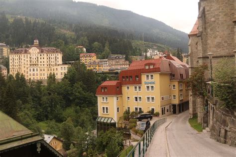 Bad Gastein Waterfall - Falls in a Health Spa Town's Waters