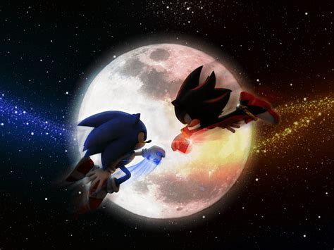 Sonic Adventure 2 Sonic And Shadow, Sonic Vs Shadow HD wallpaper | Pxfuel