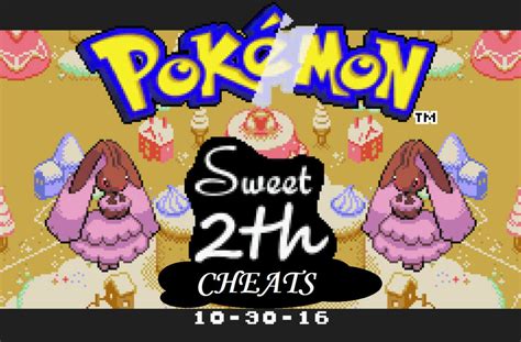 Pokemon Sweet 2th Cheats | PokemonCoders