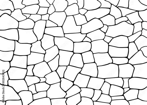 Stone Wall Pattern Vector Texture Illustration, Stone Wall Silhouette Vector Texture ...