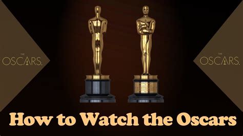 [Easy GUIDE] How to Watch the Oscars Live Stream (🏆 Online) - YouTube