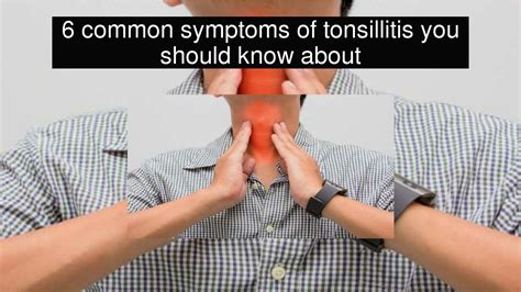 6 common symptoms of tonsillitis you should know about - YouTube