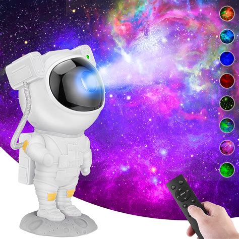 kathluce Galaxy Projector, Tiktok Astronaut Nebula Night Lights, Remote ...