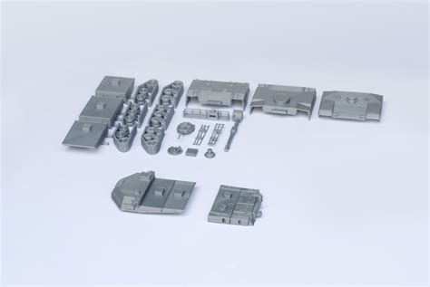 M1 Abrams Tank Detailed Model Kit 3D model 3D printable | CGTrader