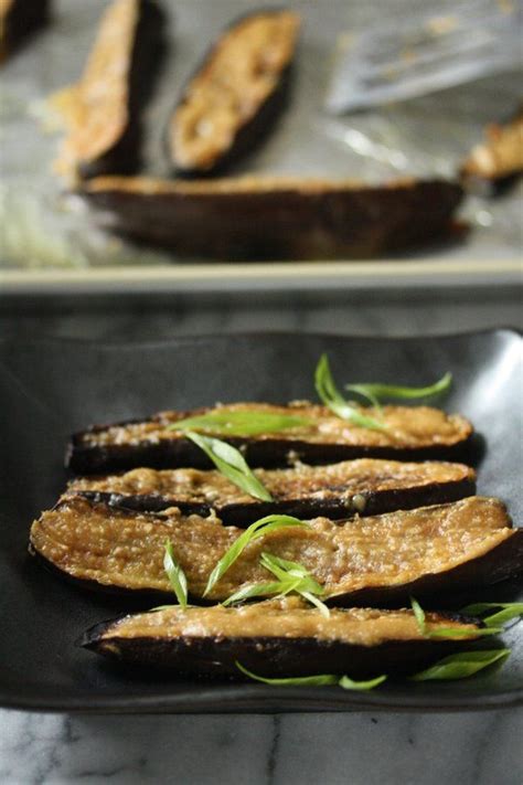 Japanese Miso Eggplant | Recipe | Ginger recipes, Miso eggplant, Easy vegetarian