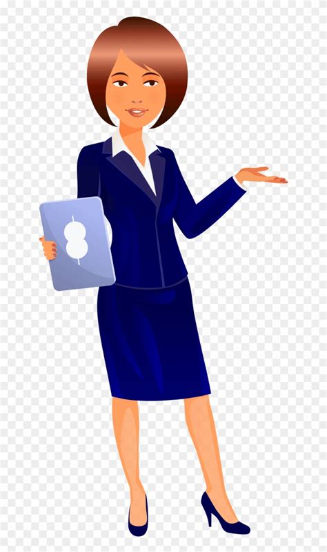 Secretary Clipart Female Social Worker - Social Work Clipart, HD Png ...