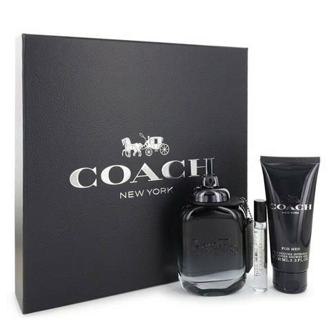 Coach Men Cologne Gift Box Set 3.3 oz Eau De Toilette Spray Mini Fragrance New #Coach in 2020 ...