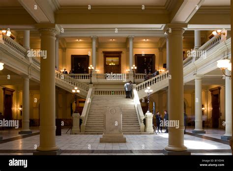 Interior Georgia State Capitol Atlanta Georgia USA Stock Photo - Alamy