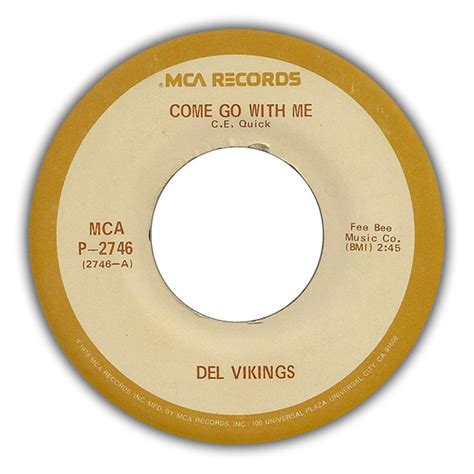 Del Vikings* - Come Go With Me / Whispering Bells (1978, Vinyl) | Discogs