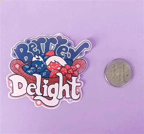 Berried Delight Sticker - perihn's Ko-fi Shop - Ko-fi ️ Where creators ...