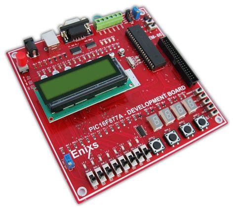 PIC 16F877A EMBEDDED DEVELOPMENT BOARD - The immensely popular PIC ...