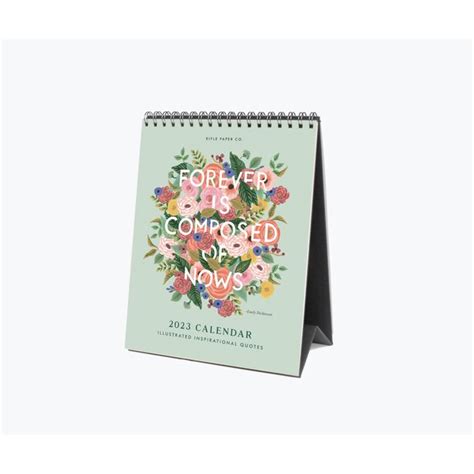 2023 Inspirational Quote Desk Calendar by Rifle Paper Co. | Gifts | www.chapters.indigo.ca