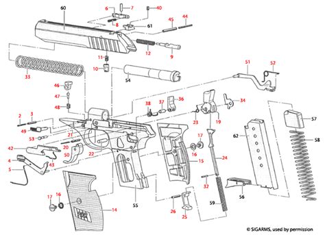 Sig Sauer P232 Parts Diagram | sexiezpix Web Porn