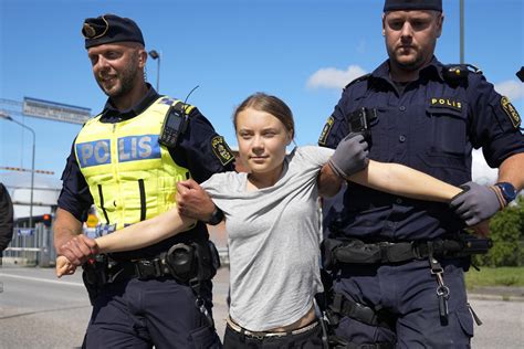 Greta Thunberg defiant after Swedish court fines her for disobeying police during climate protest