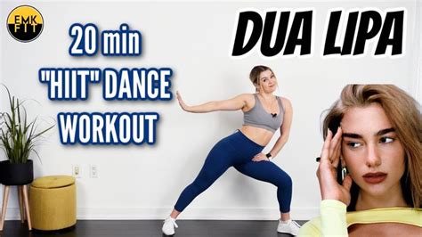 DUA LIPA HIIT DANCE WORKOUT | Workout plan for beginners, Dance workout ...