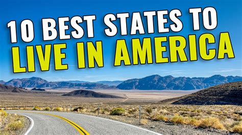 Top 10 BEST STATES to Live in USA for 2023 (Where to Live in America ...