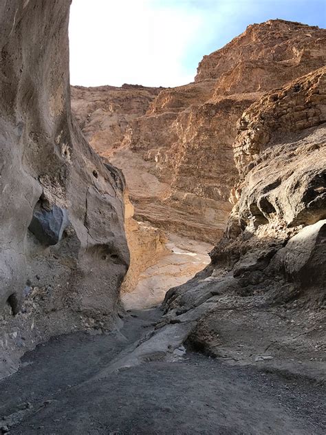 Mosaic Canyon, A Polished Marble And Mosaic Canyon In Death Valley