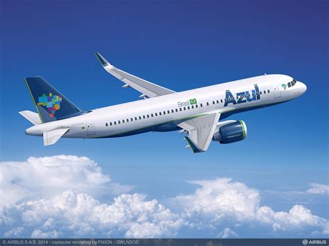 Azul receives the first Airbus A321neo in Brazil