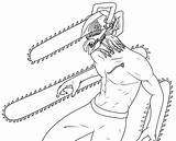 Chainsaw Man 3 Coloring Page  Free Printable Pages For Kids sketch template