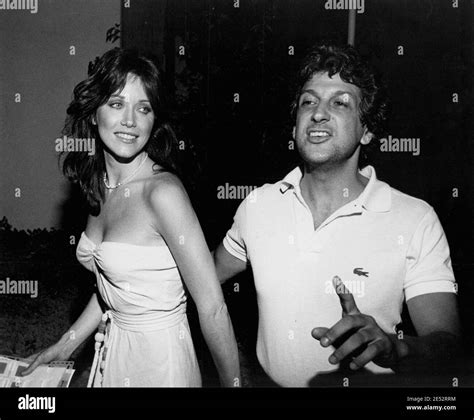 Tanya Roberts And Husband Barry Roberts Outside The Spago Restaurant In ...