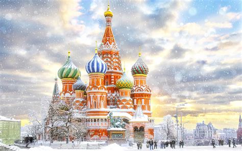 Moscow Snow Wallpaper - Beautiful Place