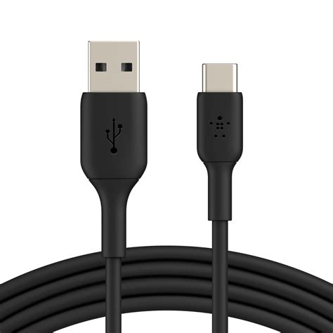 USB-C to USB-A Cable (2m / 6.6ft, Black) | Belkin