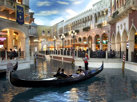 Gondola Ride at the Venetian Hotel and Casino