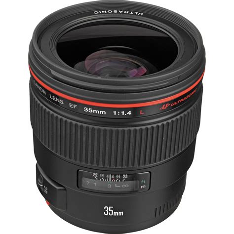 Used Canon EF 35mm f/1.4L USM Lens 2512A006AA B&H Photo Video